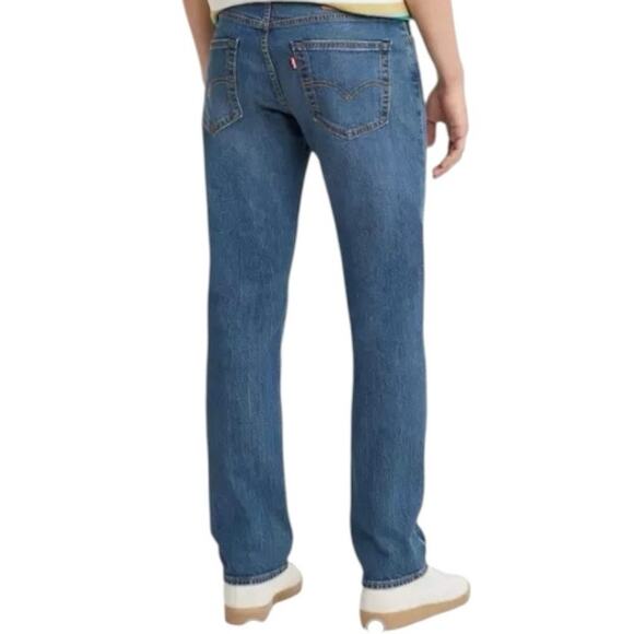 Men’s Levi’s 511 Slim Fit Medium Wash Jeans-size 33w30L - Picture 3 of 14